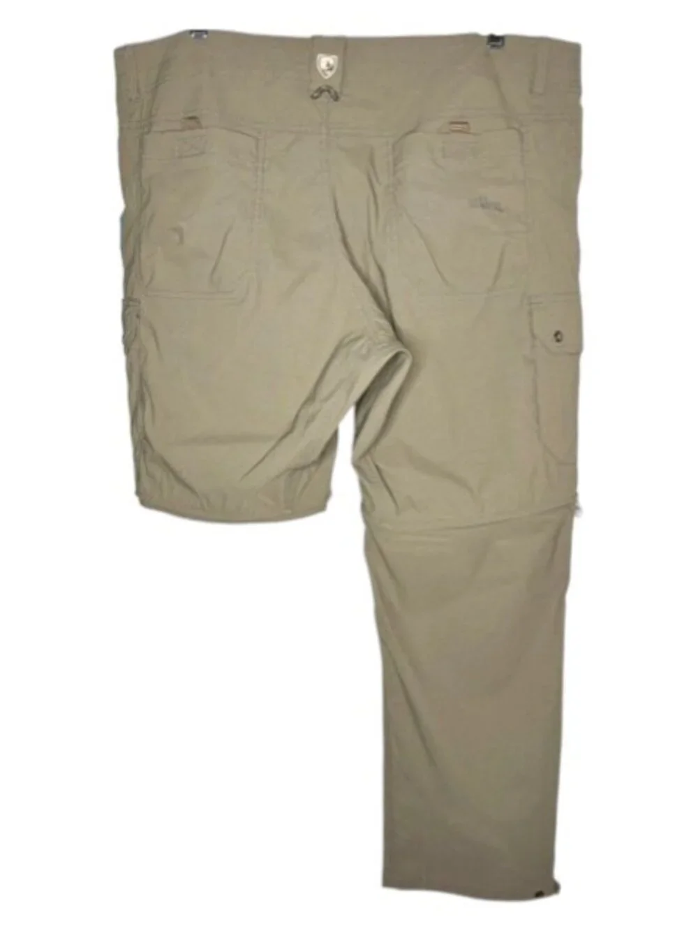 Kuhl Renegade Convertible Pants w/Stealth Zip Off System - Dk. Khaki - 40 x 30
